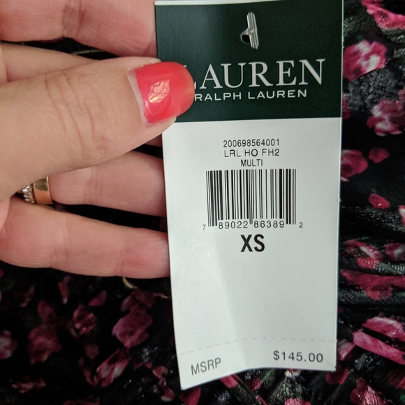 Ralph Lauren gypsy floral skirt NWT Sz XS - Picture 6 of 7